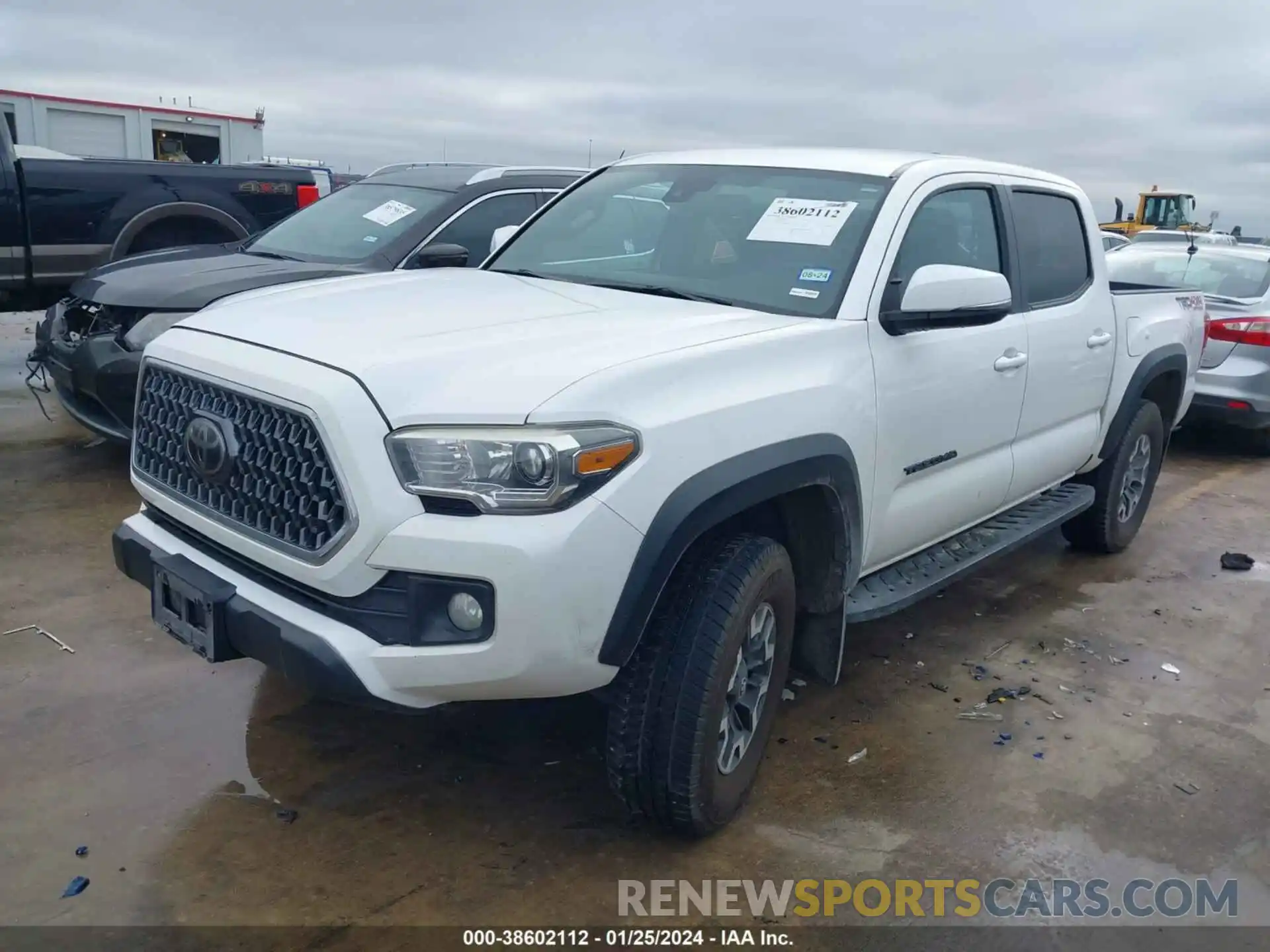 2 Photograph of a damaged car 5TFCZ5AN2KX193109 TOYOTA TACOMA 2019