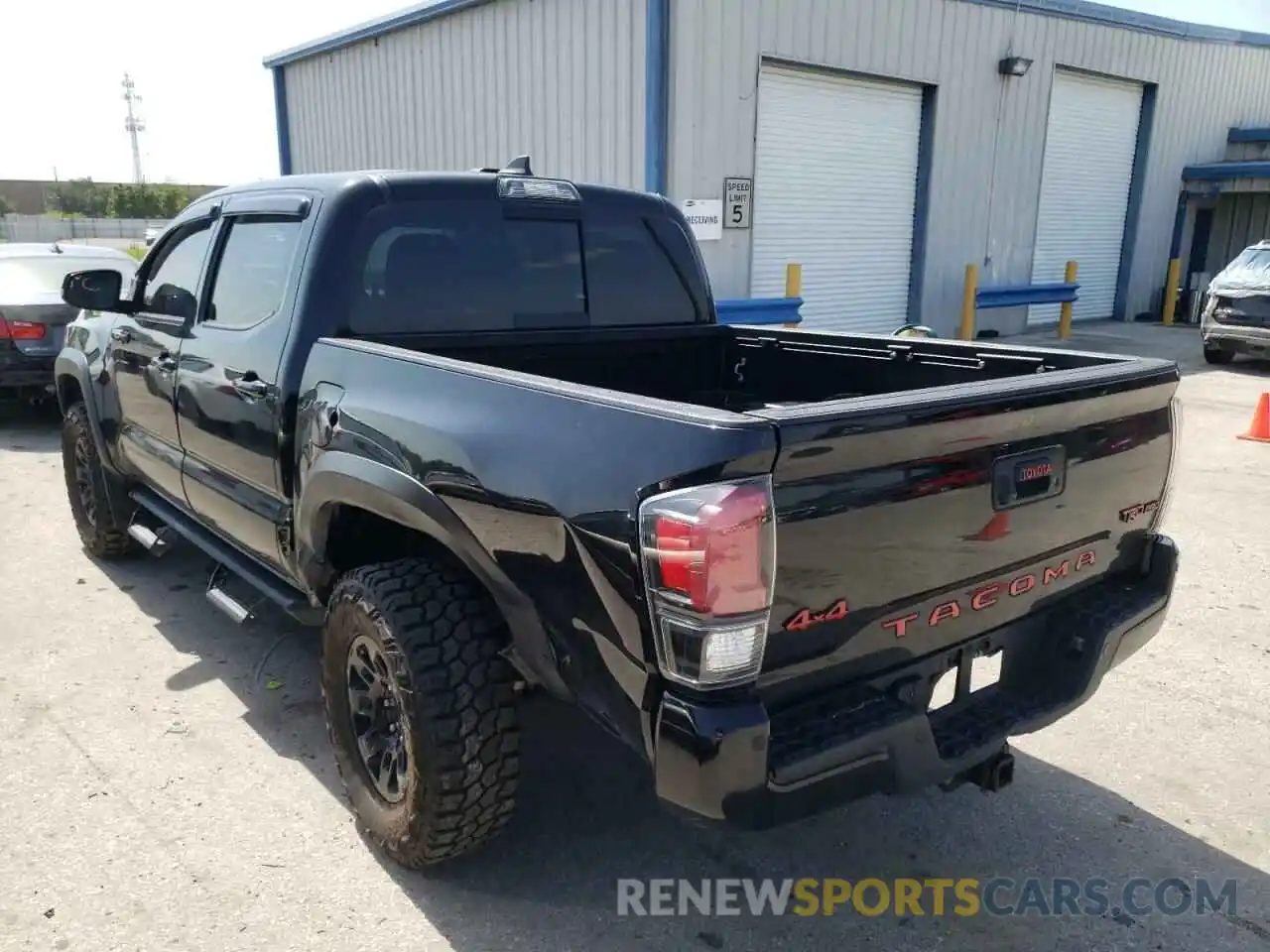 3 Photograph of a damaged car 5TFCZ5AN2KX193336 TOYOTA TACOMA 2019