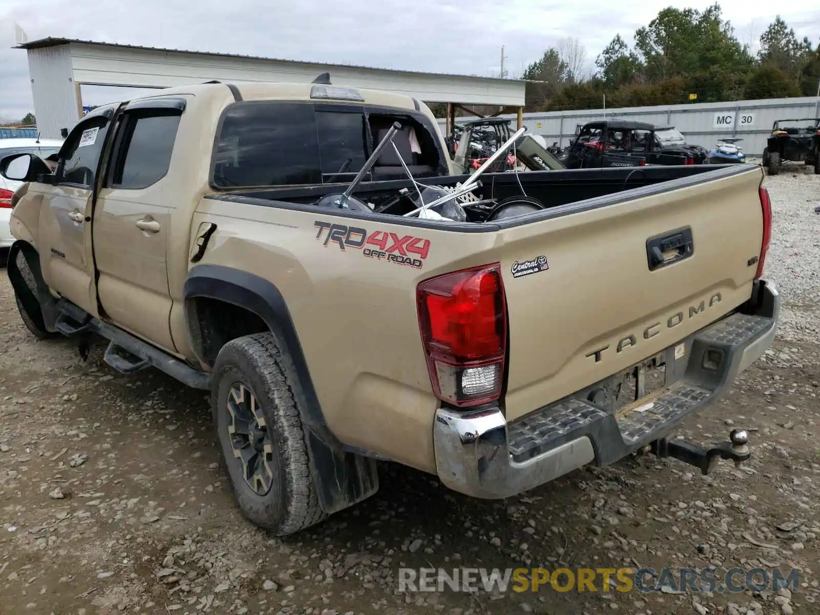 3 Photograph of a damaged car 5TFCZ5AN2KX194499 TOYOTA TACOMA 2019