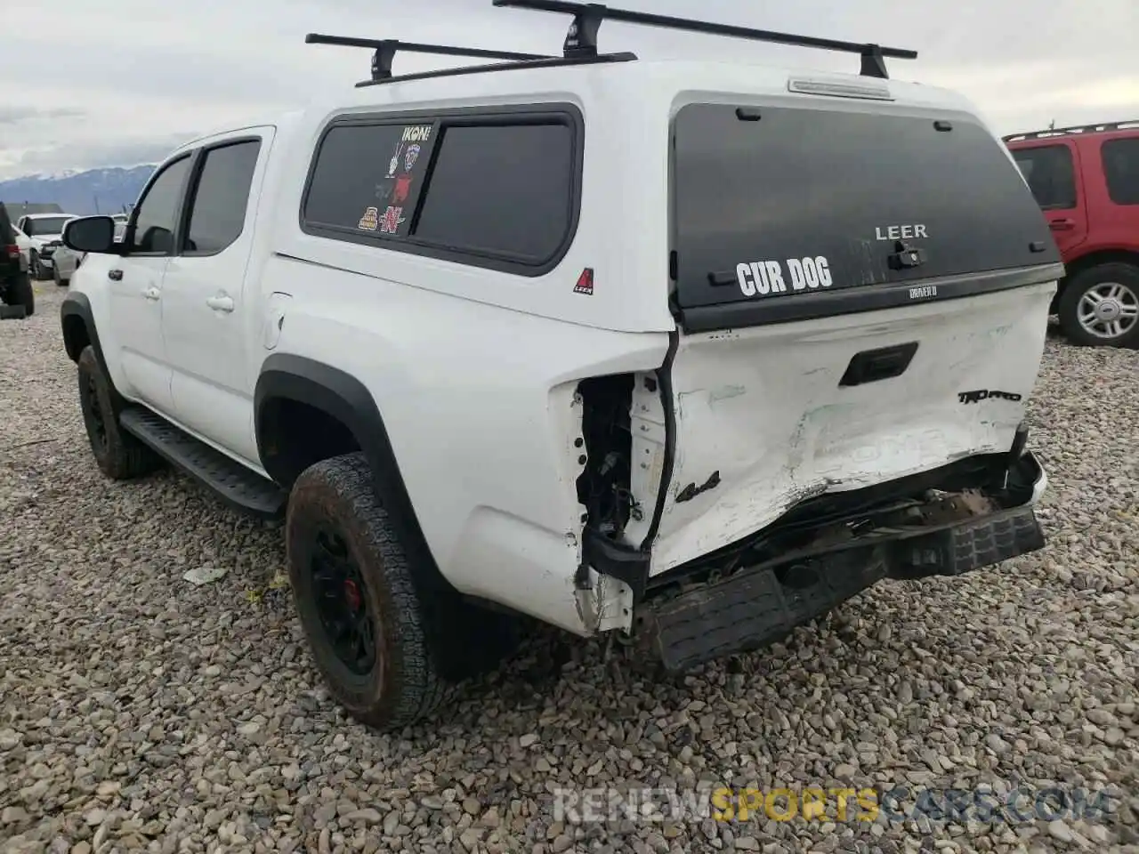 3 Photograph of a damaged car 5TFCZ5AN2KX196446 TOYOTA TACOMA 2019