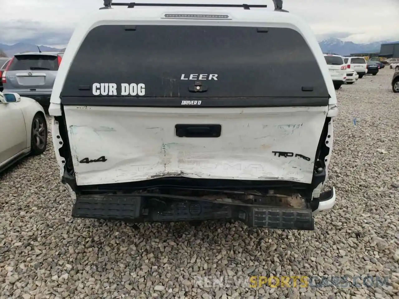 9 Photograph of a damaged car 5TFCZ5AN2KX196446 TOYOTA TACOMA 2019