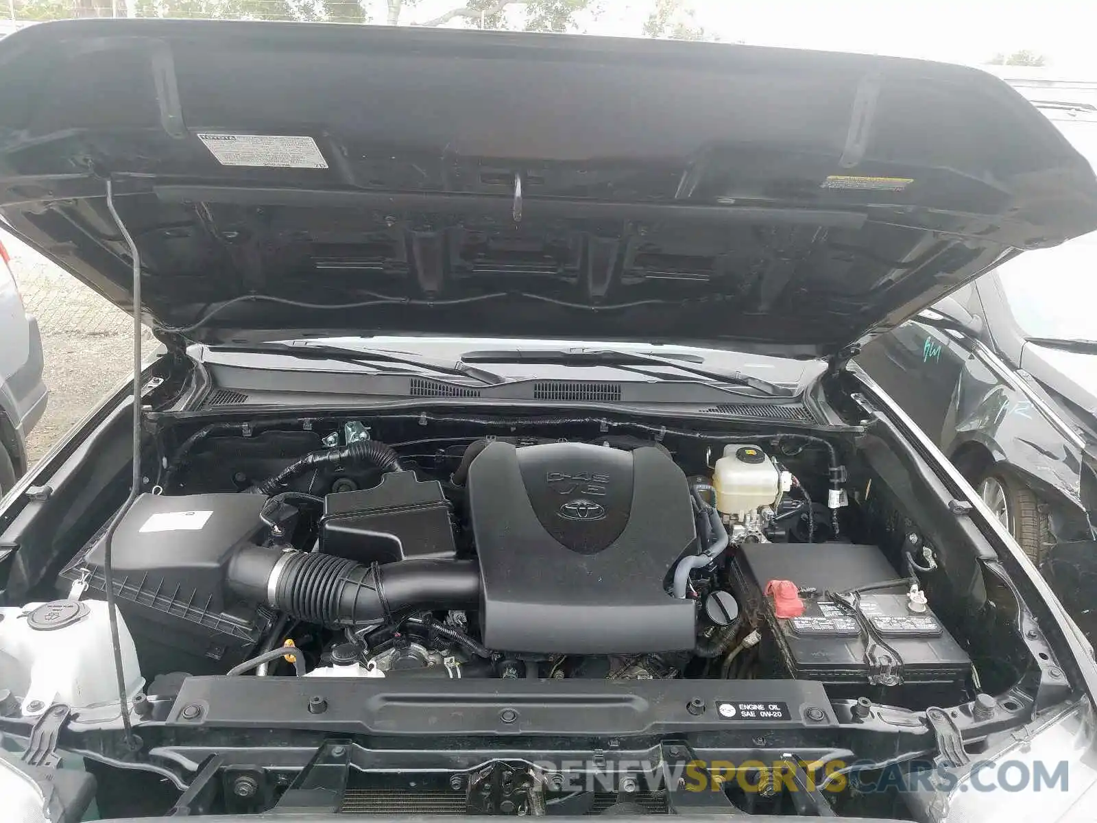 7 Photograph of a damaged car 5TFCZ5AN3KX176481 TOYOTA TACOMA 2019