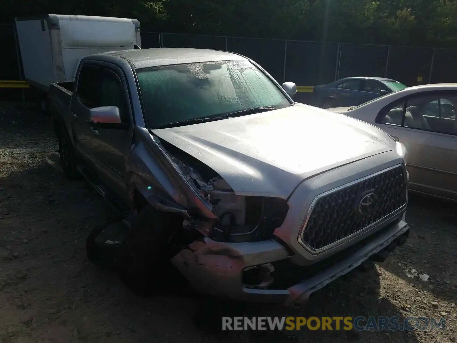 1 Photograph of a damaged car 5TFCZ5AN3KX178148 TOYOTA TACOMA 2019