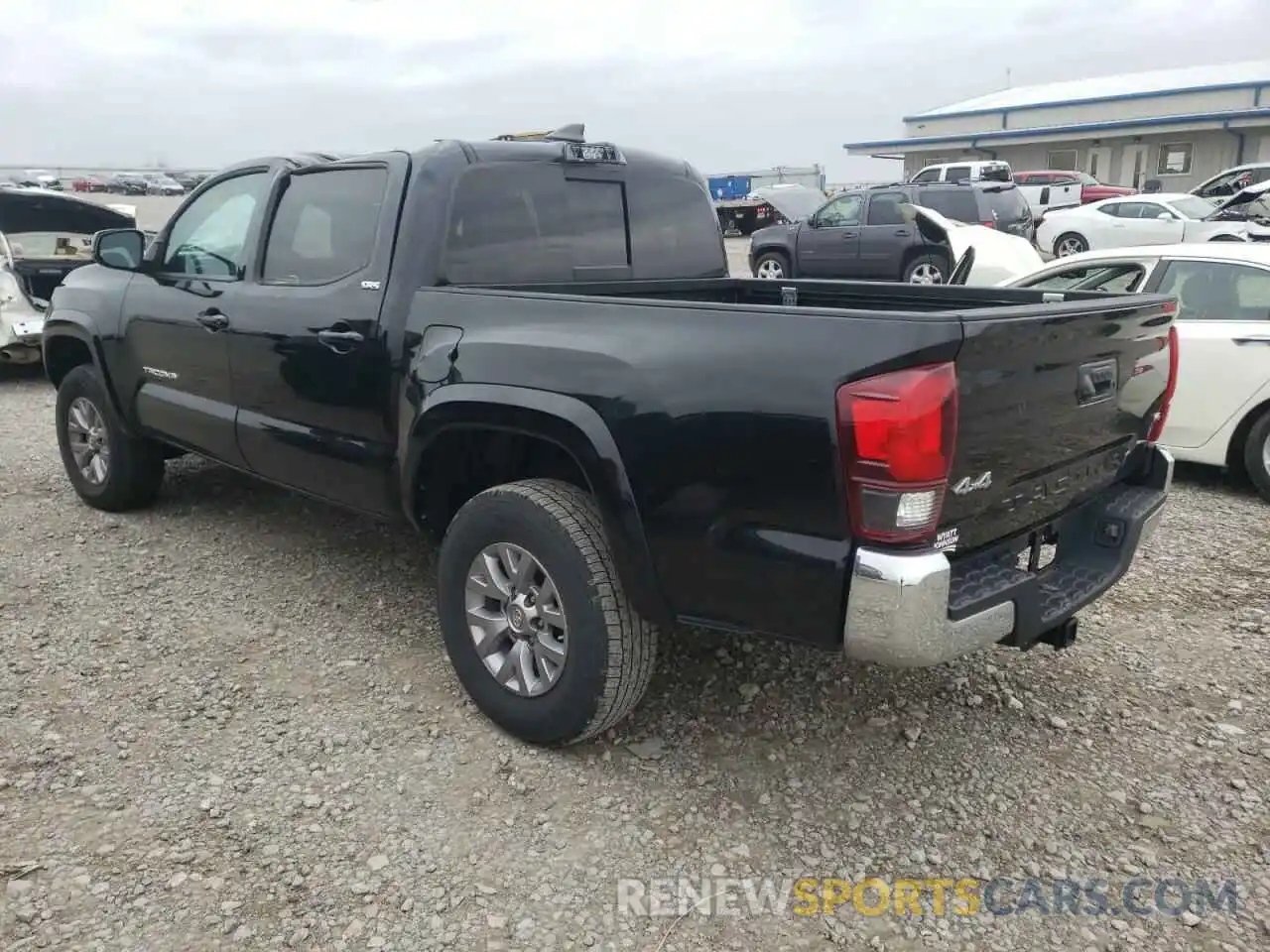 3 Photograph of a damaged car 5TFCZ5AN3KX179316 TOYOTA TACOMA 2019