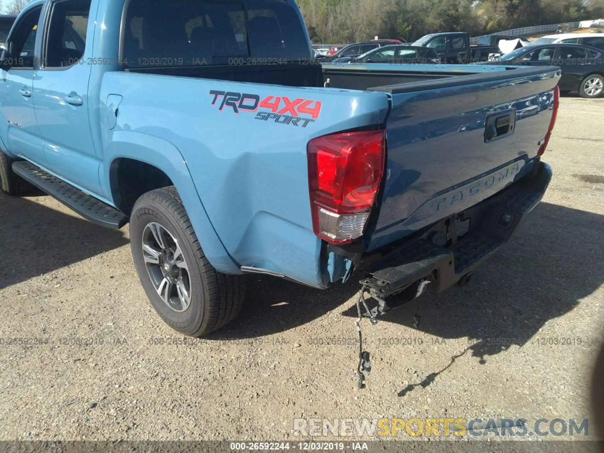 6 Фотография поврежденного автомобиля 5TFCZ5AN3KX188968 TOYOTA TACOMA 2019