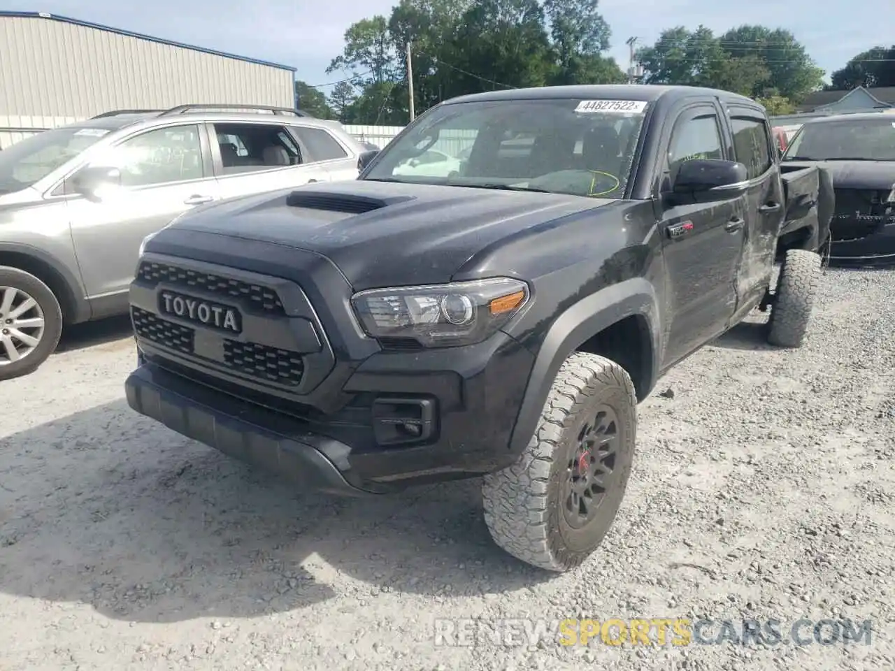 2 Photograph of a damaged car 5TFCZ5AN3KX189148 TOYOTA TACOMA 2019