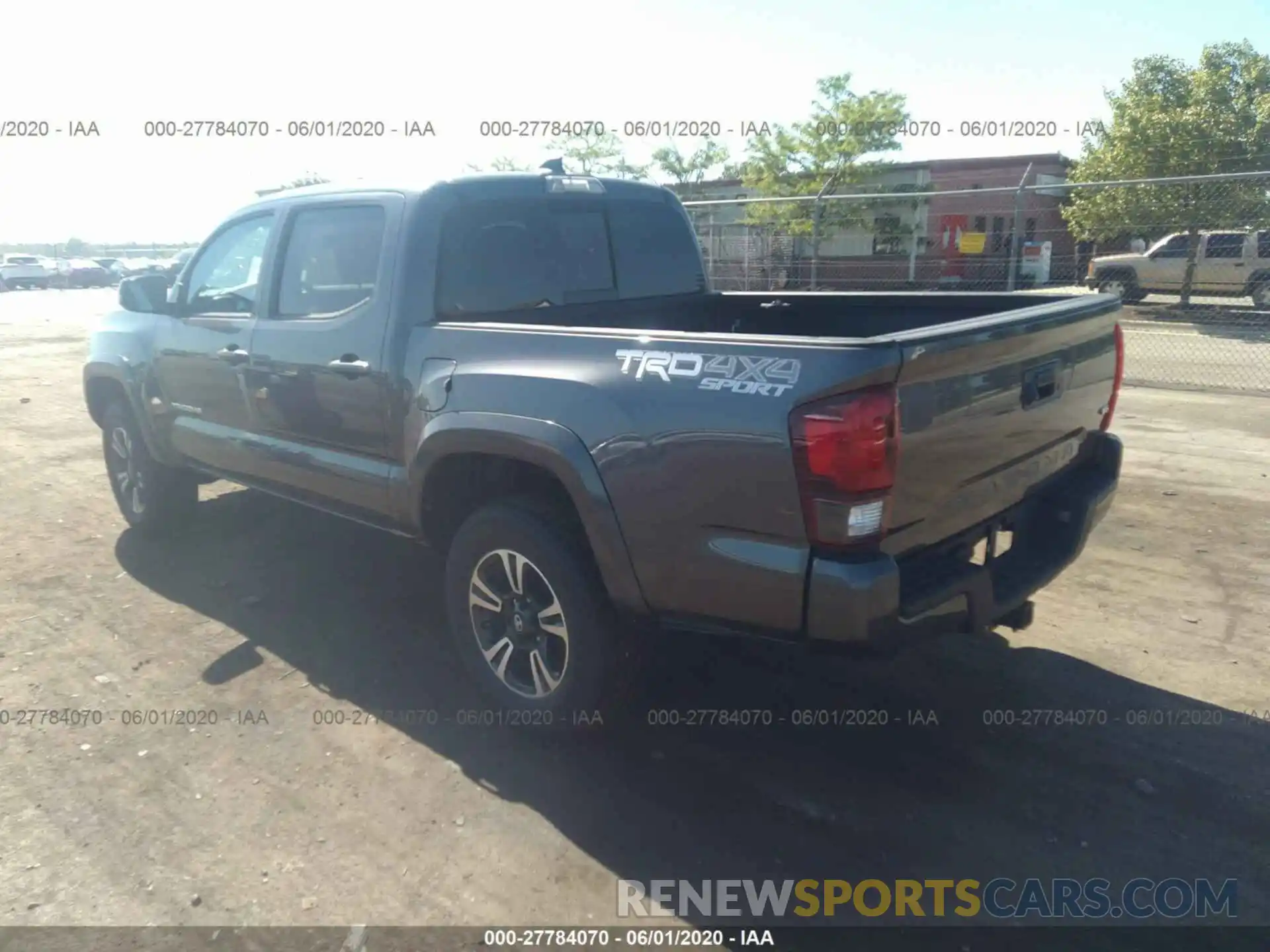 3 Photograph of a damaged car 5TFCZ5AN3KX196536 TOYOTA TACOMA 2019