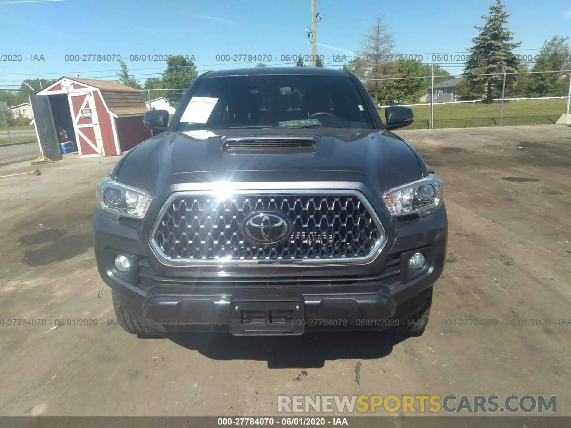 6 Photograph of a damaged car 5TFCZ5AN3KX196536 TOYOTA TACOMA 2019