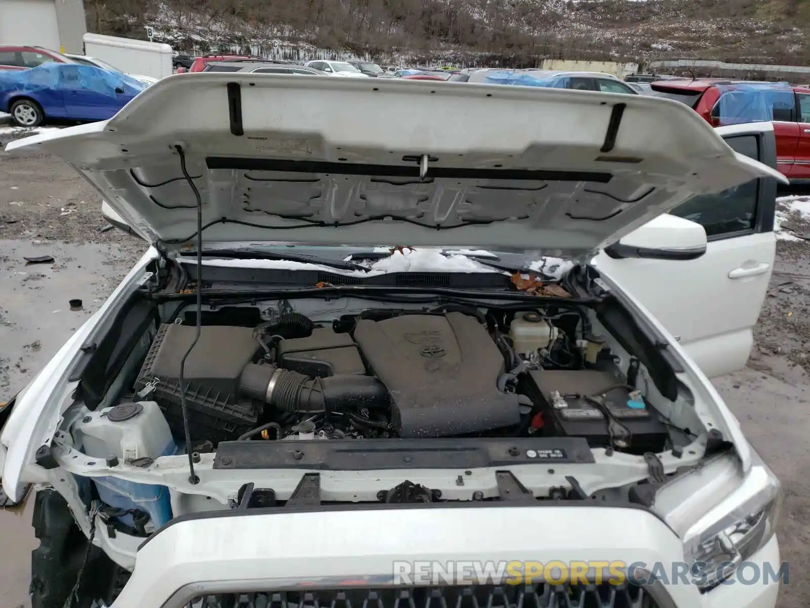 7 Photograph of a damaged car 5TFCZ5AN3KX198125 TOYOTA TACOMA 2019