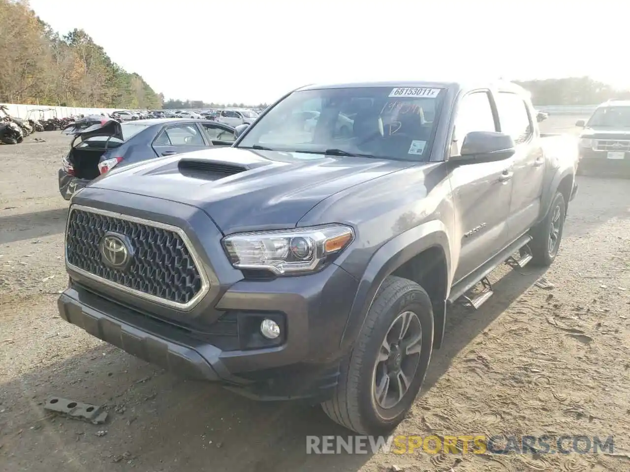 2 Photograph of a damaged car 5TFCZ5AN3KX199341 TOYOTA TACOMA 2019