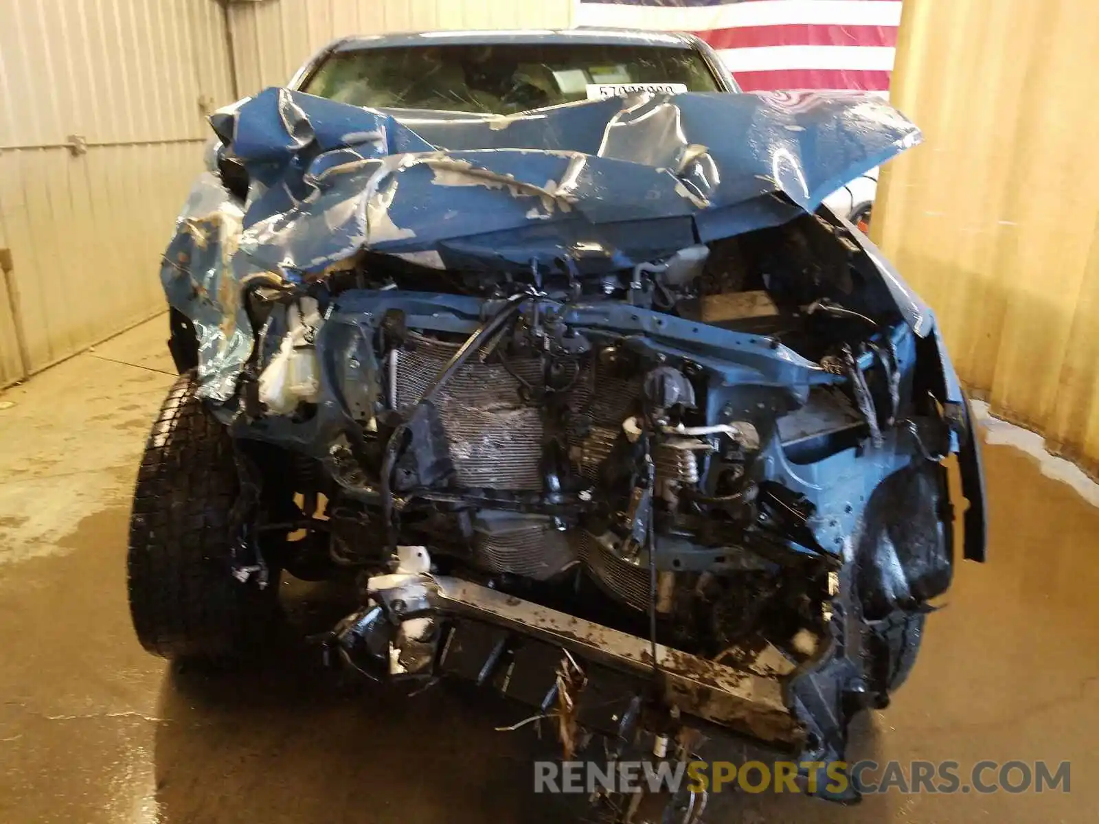 9 Photograph of a damaged car 5TFCZ5AN3KX204358 TOYOTA TACOMA 2019