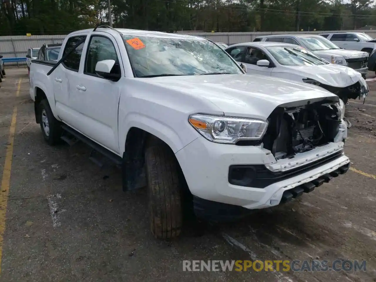 1 Photograph of a damaged car 5TFCZ5AN3KX204893 TOYOTA TACOMA 2019