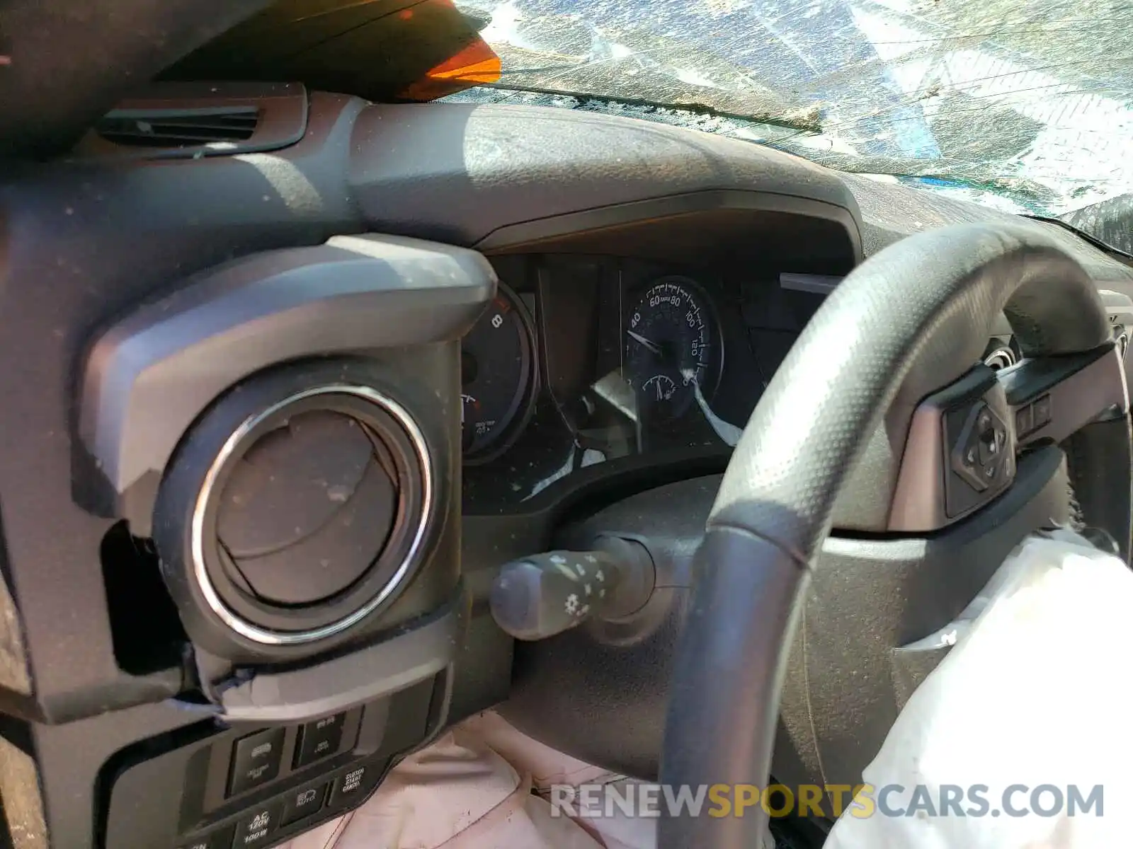 8 Photograph of a damaged car 5TFCZ5AN4KX166459 TOYOTA TACOMA 2019