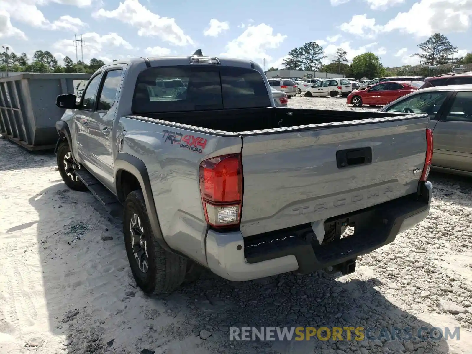 3 Photograph of a damaged car 5TFCZ5AN4KX171726 TOYOTA TACOMA 2019