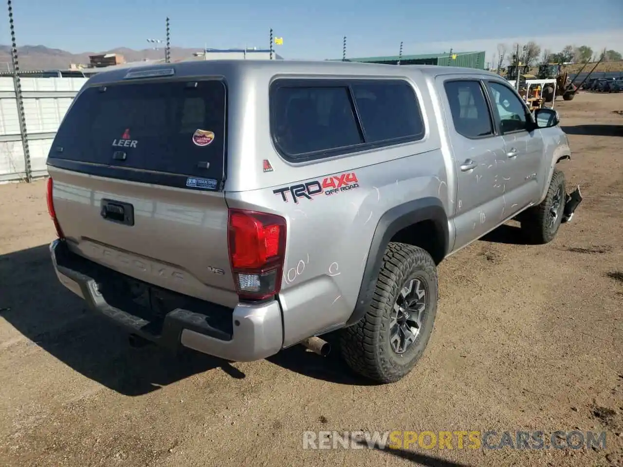 4 Photograph of a damaged car 5TFCZ5AN4KX172181 TOYOTA TACOMA 2019