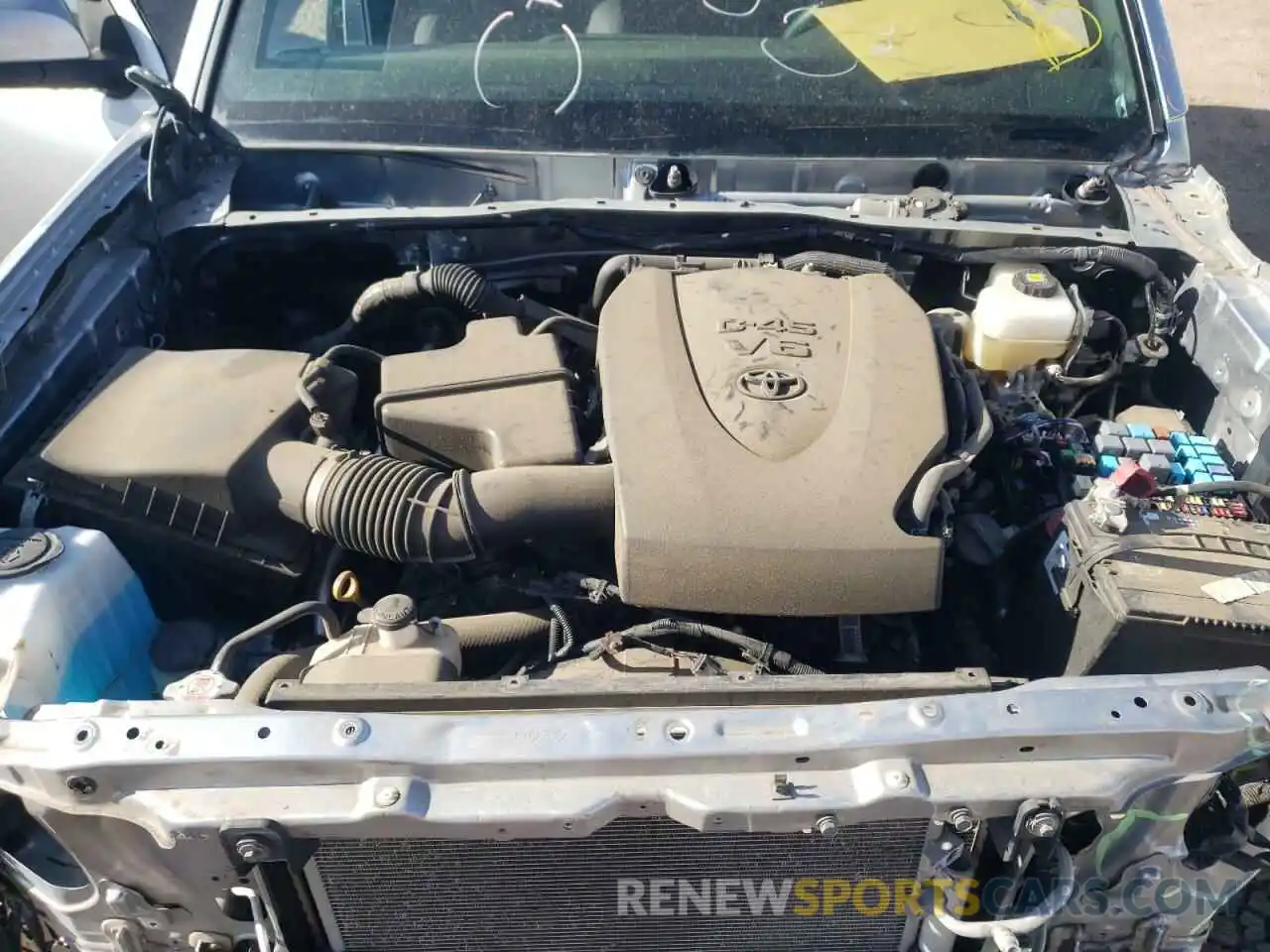 7 Photograph of a damaged car 5TFCZ5AN4KX172181 TOYOTA TACOMA 2019