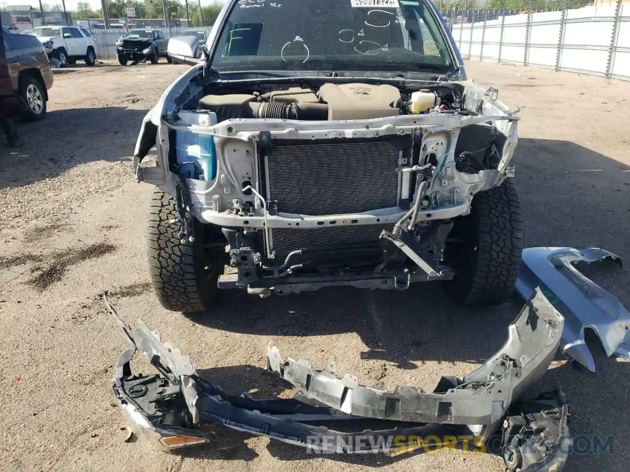 9 Photograph of a damaged car 5TFCZ5AN4KX172181 TOYOTA TACOMA 2019