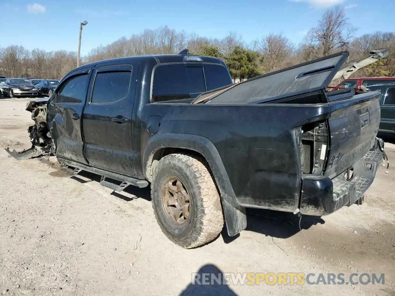 2 Photograph of a damaged car 5TFCZ5AN4KX175016 TOYOTA TACOMA 2019