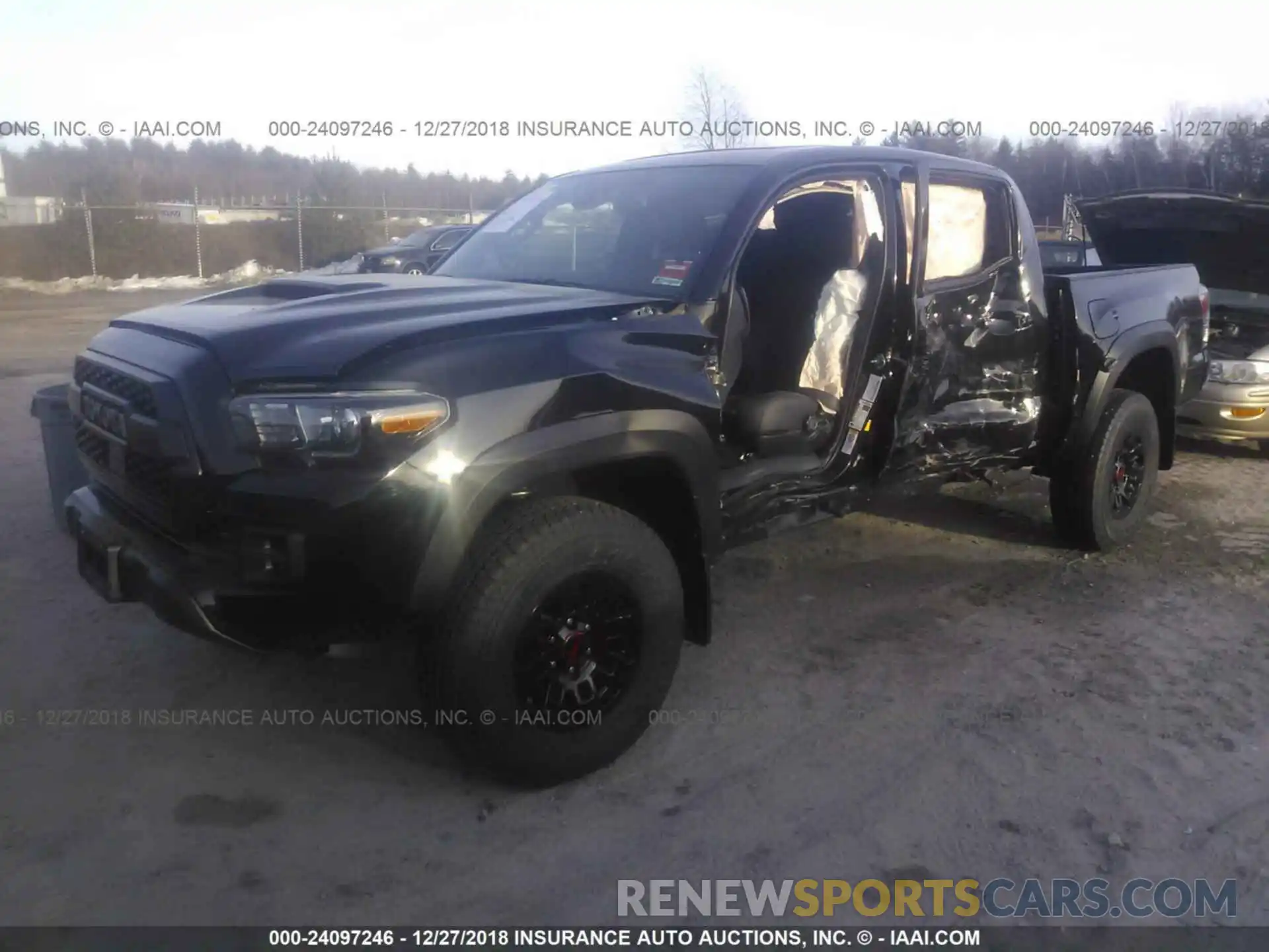 2 Photograph of a damaged car 5TFCZ5AN4KX176070 TOYOTA TACOMA 2019