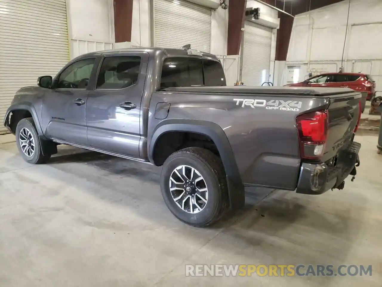 2 Photograph of a damaged car 5TFCZ5AN4KX177123 TOYOTA TACOMA 2019