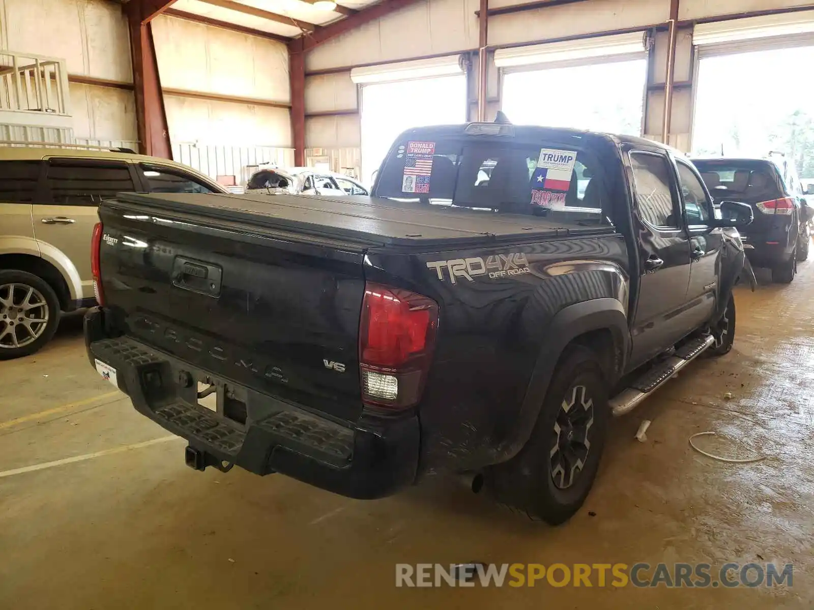 4 Photograph of a damaged car 5TFCZ5AN4KX184993 TOYOTA TACOMA 2019