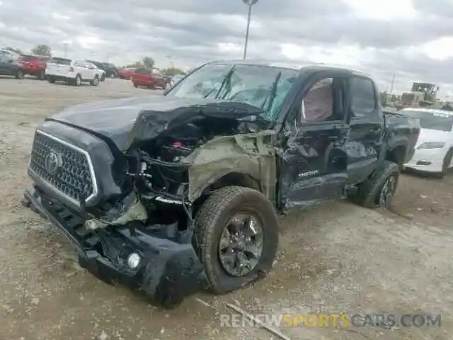 2 Photograph of a damaged car 5TFCZ5AN4KX185190 TOYOTA TACOMA 2019