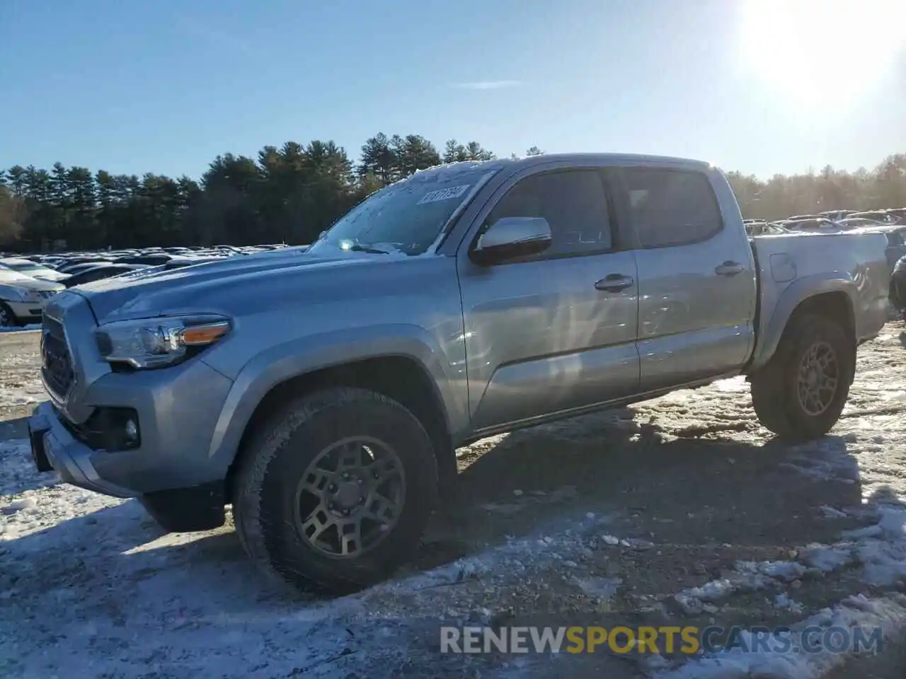 1 Photograph of a damaged car 5TFCZ5AN4KX195296 TOYOTA TACOMA 2019