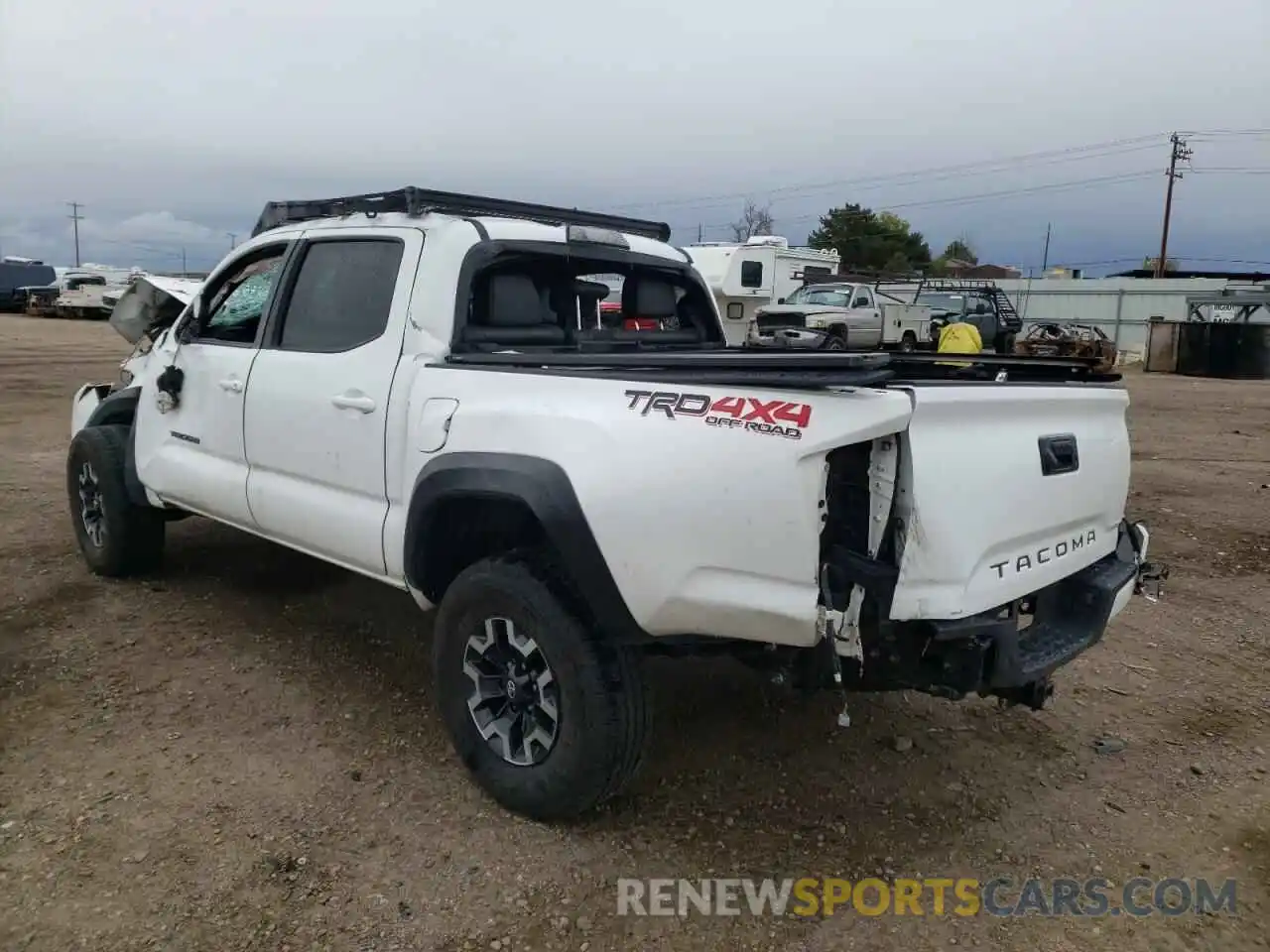 3 Photograph of a damaged car 5TFCZ5AN4KX201114 TOYOTA TACOMA 2019