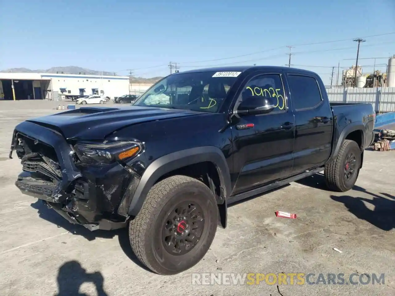 2 Photograph of a damaged car 5TFCZ5AN4KX212274 TOYOTA TACOMA 2019