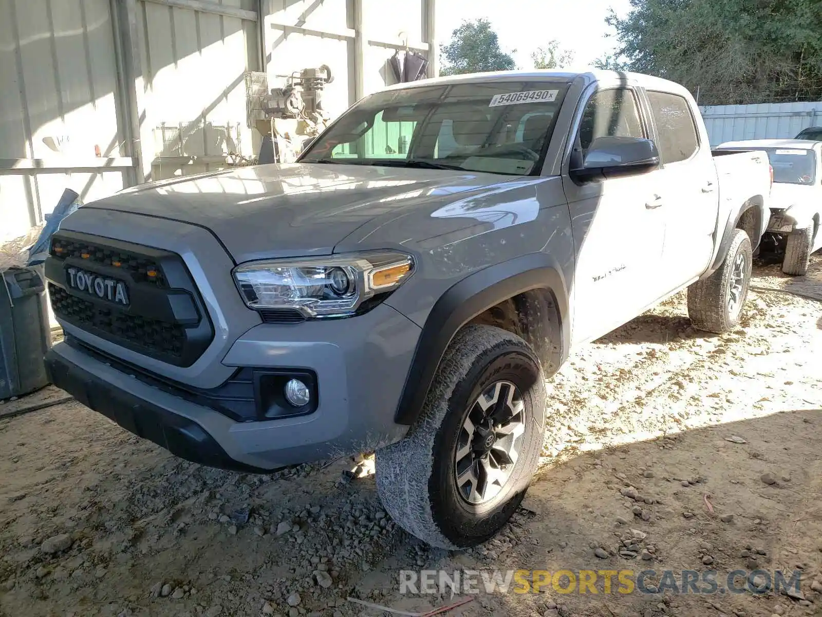 2 Photograph of a damaged car 5TFCZ5AN5KX165563 TOYOTA TACOMA 2019