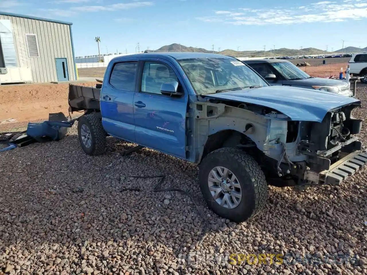 4 Photograph of a damaged car 5TFCZ5AN5KX172609 TOYOTA TACOMA 2019