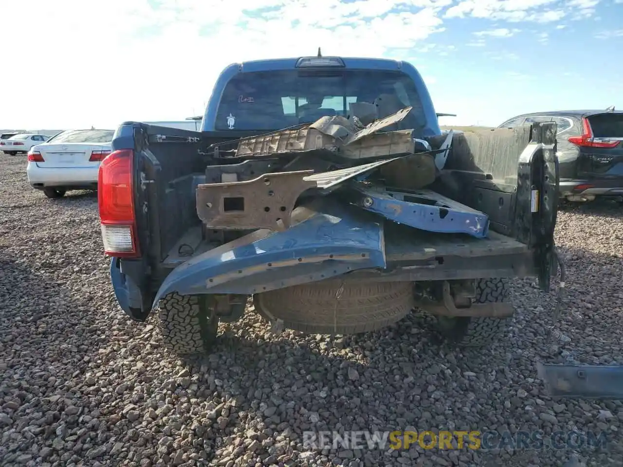 6 Photograph of a damaged car 5TFCZ5AN5KX172609 TOYOTA TACOMA 2019