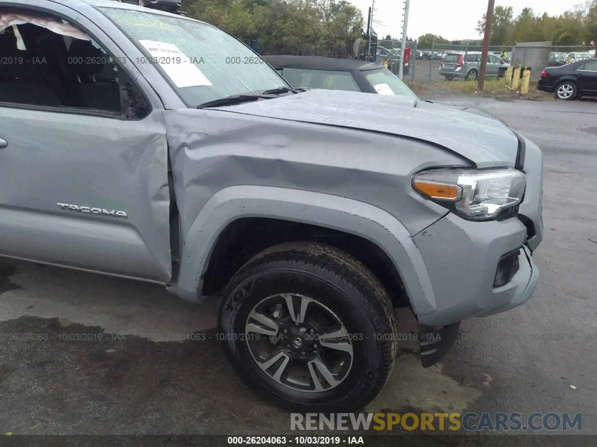 6 Photograph of a damaged car 5TFCZ5AN5KX177695 TOYOTA TACOMA 2019