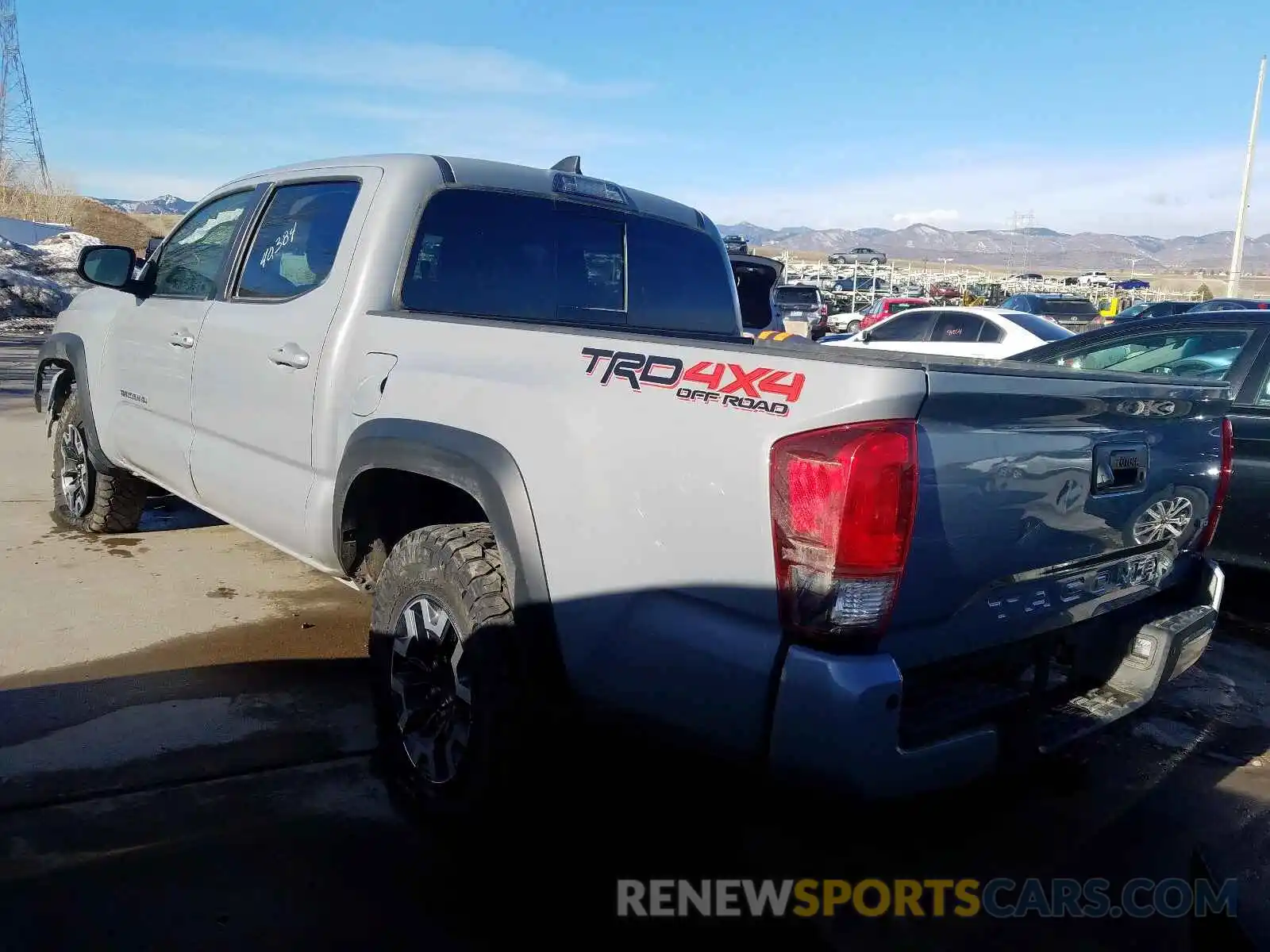 3 Photograph of a damaged car 5TFCZ5AN5KX182265 TOYOTA TACOMA 2019