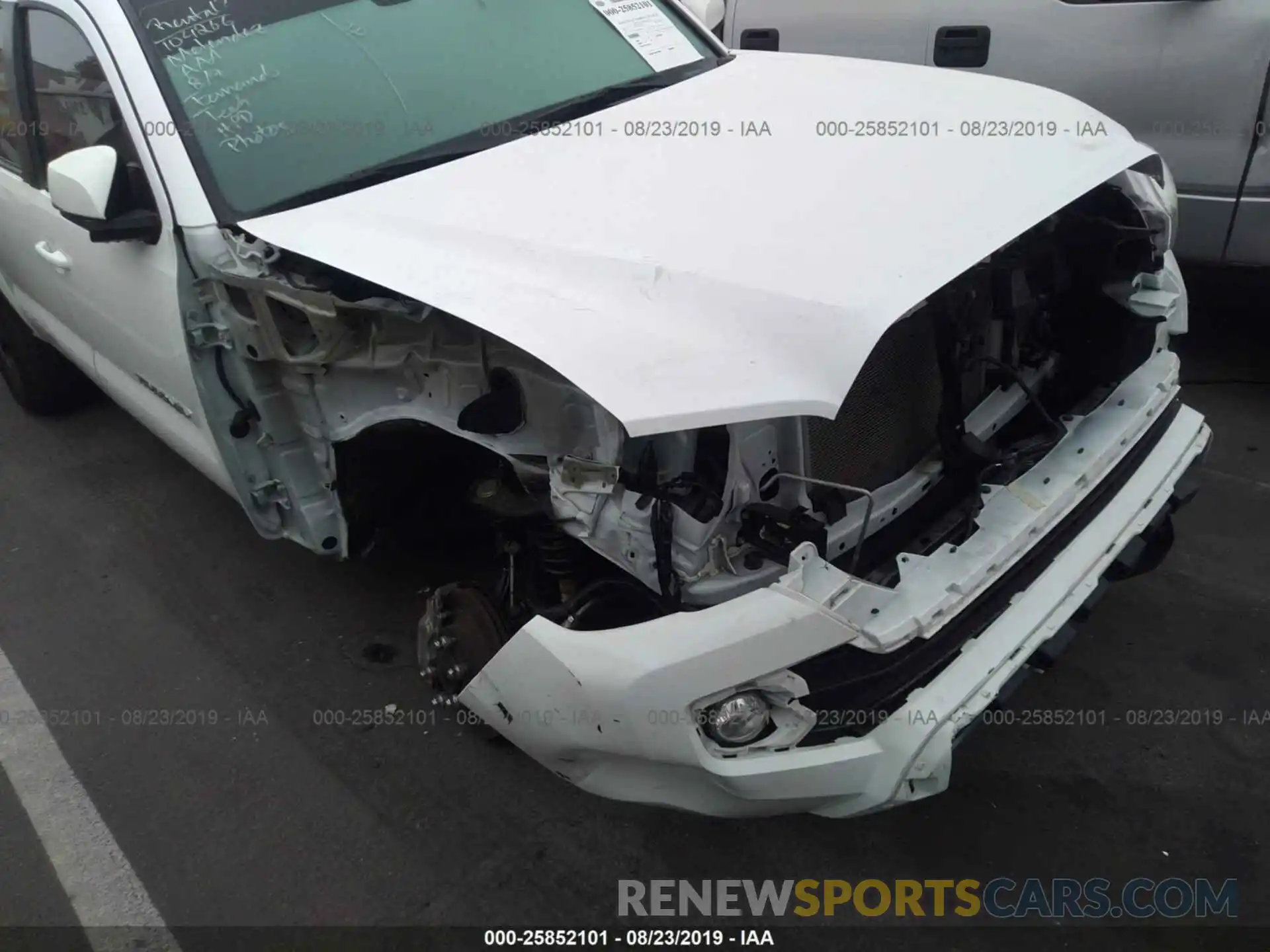 6 Photograph of a damaged car 5TFCZ5AN5KX183027 TOYOTA TACOMA 2019