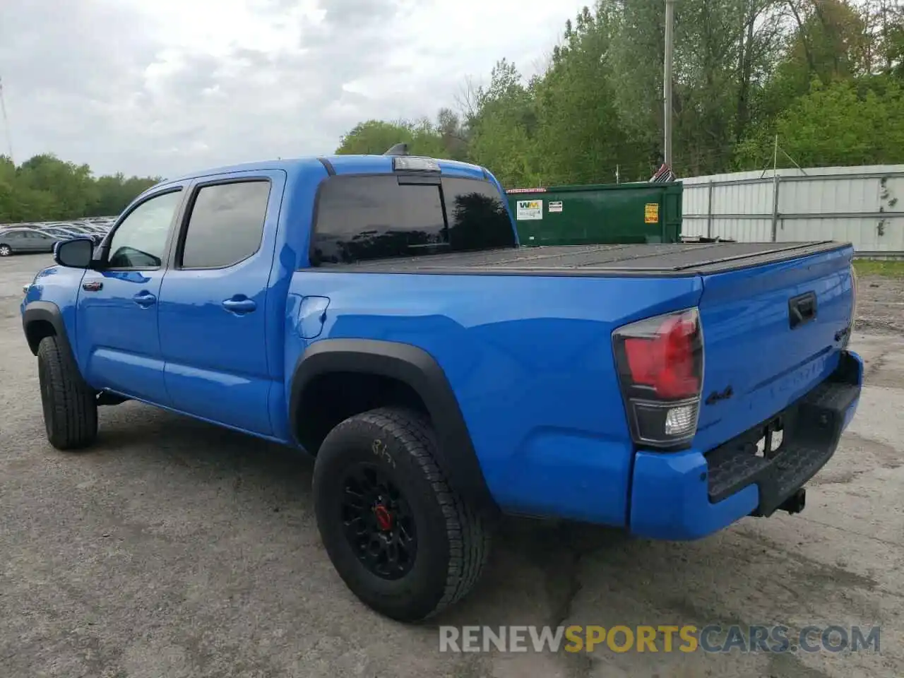 3 Фотография поврежденного автомобиля 5TFCZ5AN5KX183383 TOYOTA TACOMA 2019