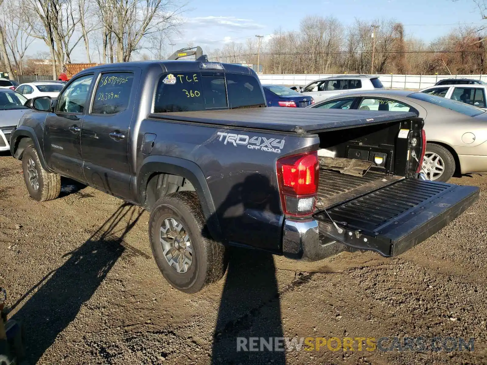 3 Photograph of a damaged car 5TFCZ5AN5KX187367 TOYOTA TACOMA 2019