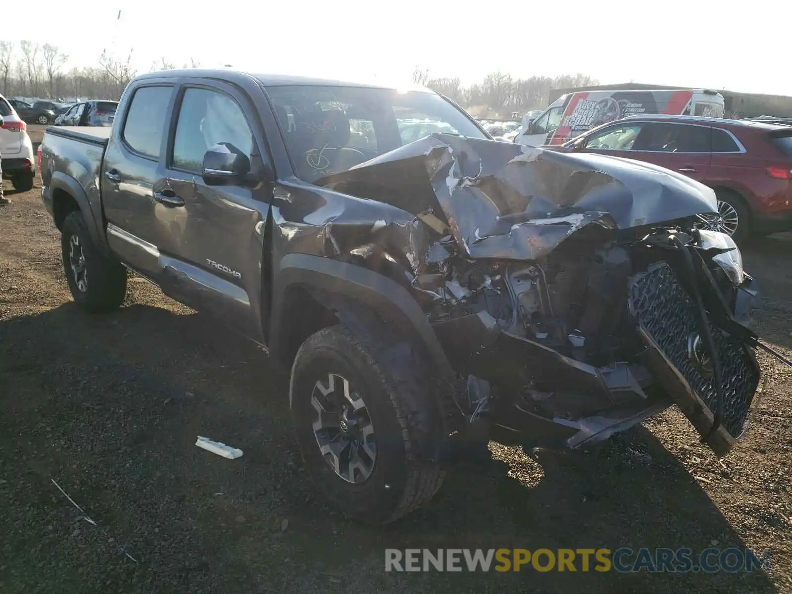 9 Photograph of a damaged car 5TFCZ5AN5KX187367 TOYOTA TACOMA 2019