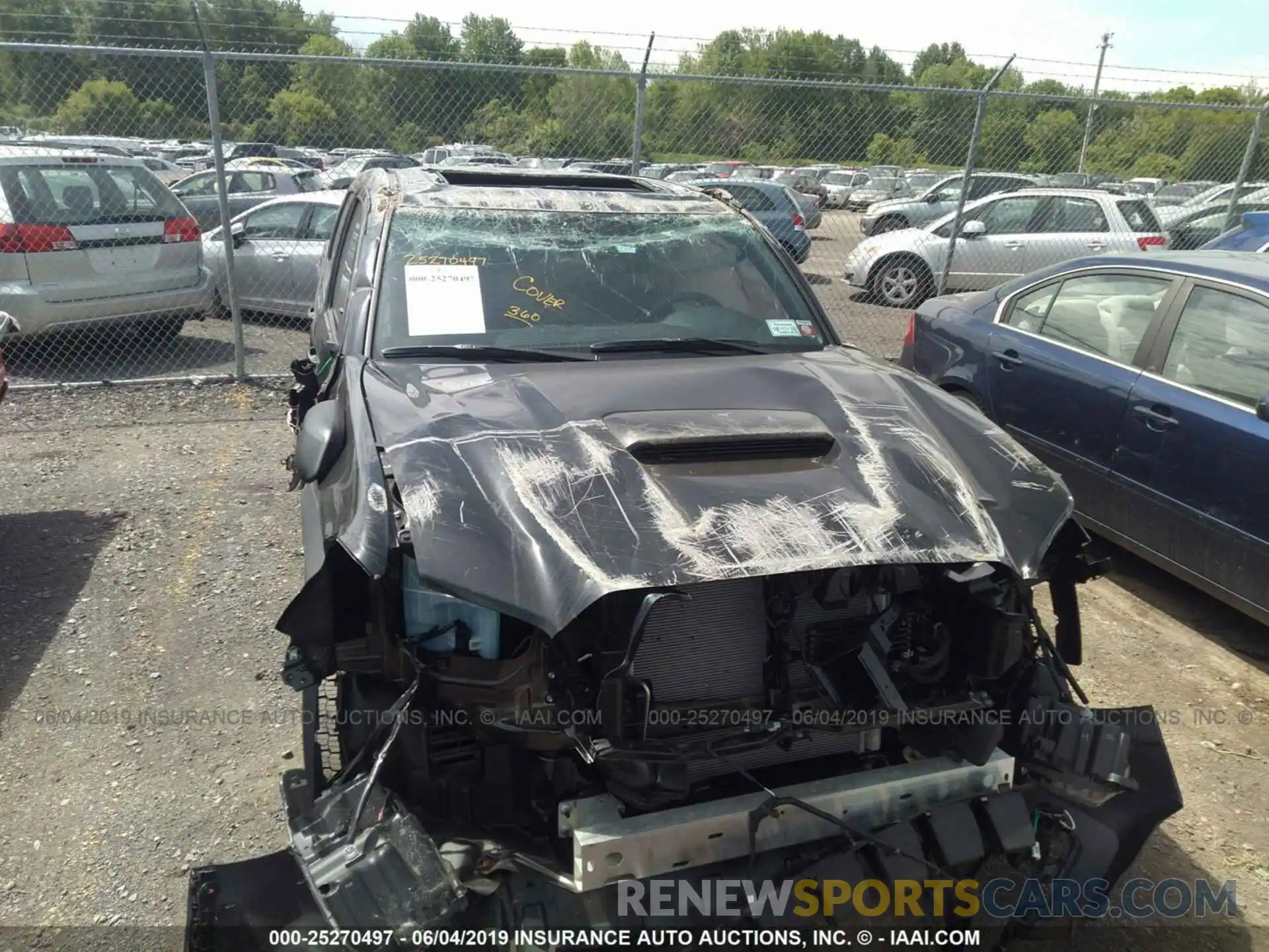 6 Photograph of a damaged car 5TFCZ5AN5KX189720 TOYOTA TACOMA 2019