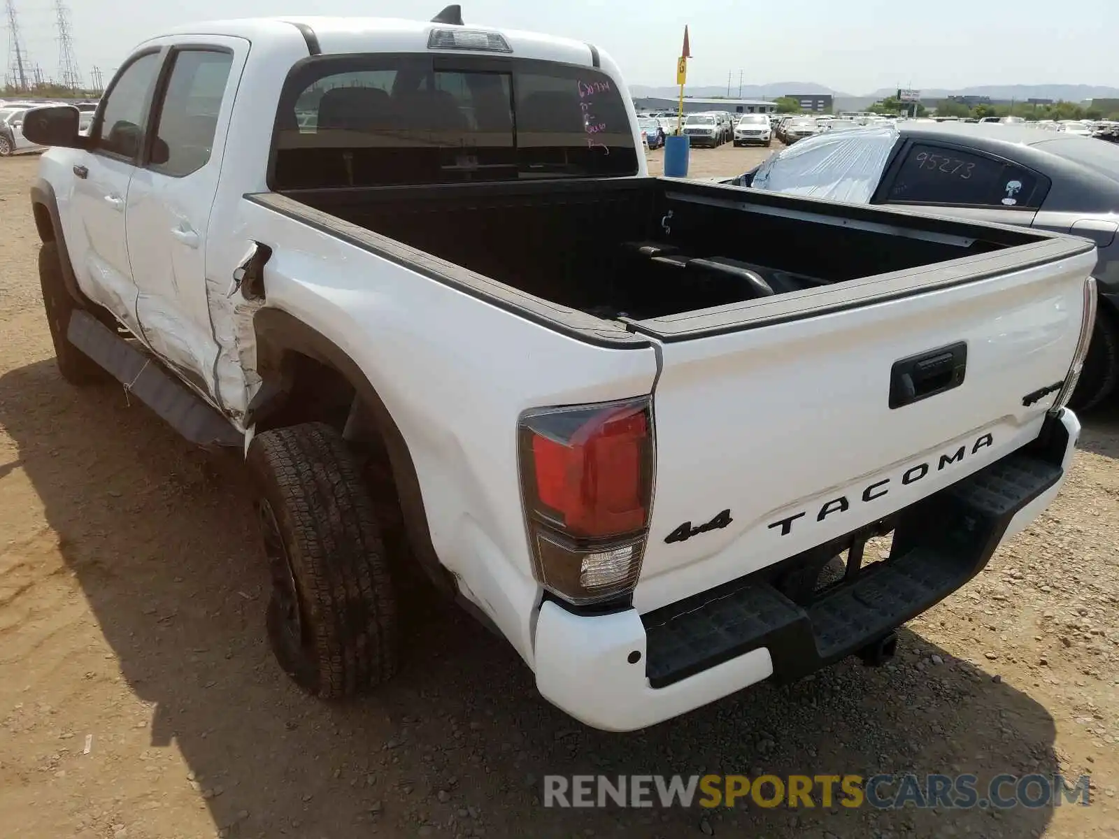 3 Photograph of a damaged car 5TFCZ5AN5KX191077 TOYOTA TACOMA 2019