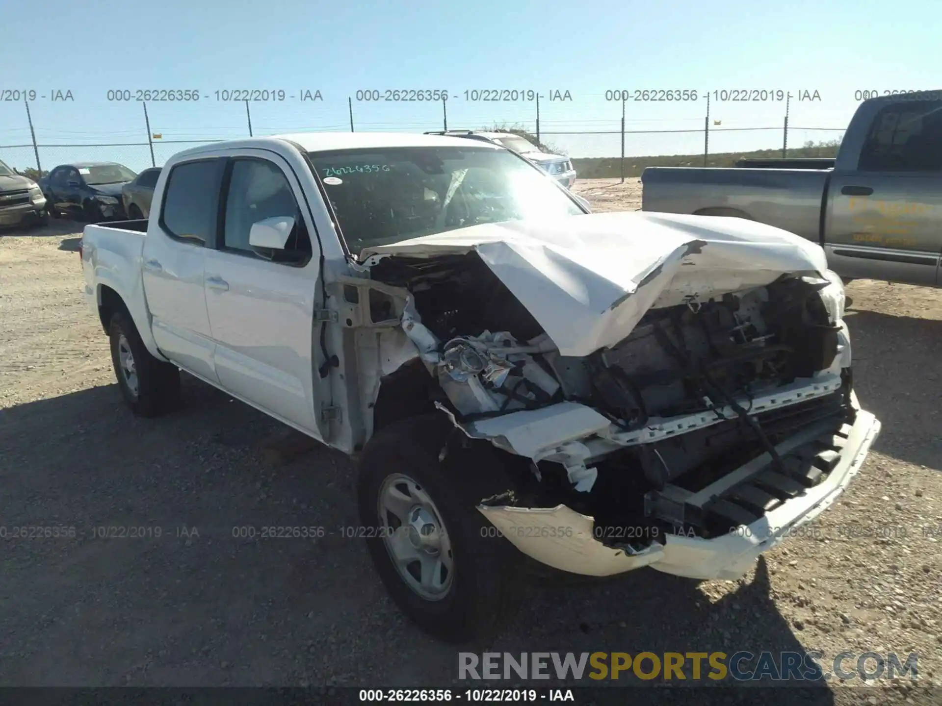 6 Photograph of a damaged car 5TFCZ5AN5KX194609 TOYOTA TACOMA 2019