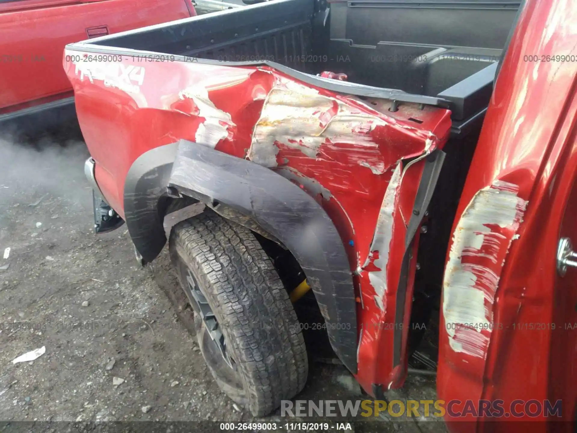 6 Photograph of a damaged car 5TFCZ5AN5KX195940 TOYOTA TACOMA 2019