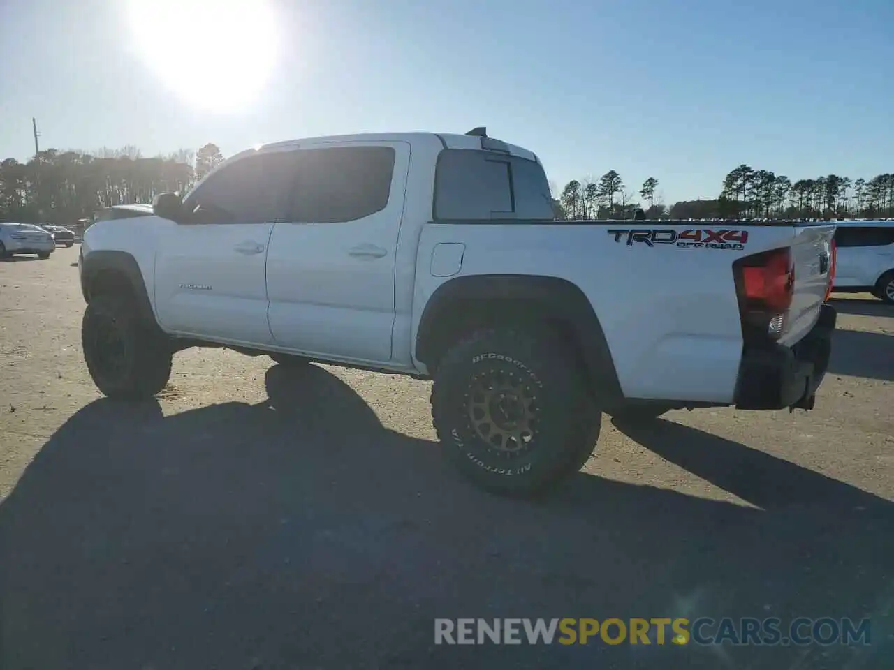 2 Photograph of a damaged car 5TFCZ5AN5KX201543 TOYOTA TACOMA 2019