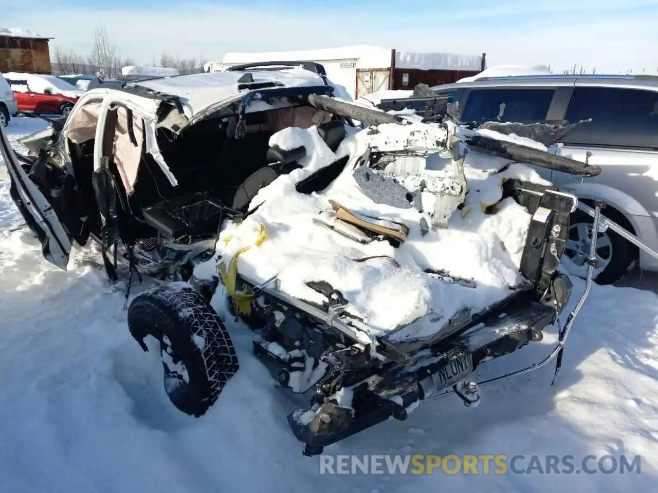 3 Photograph of a damaged car 5TFCZ5AN5KX205298 TOYOTA TACOMA 2019