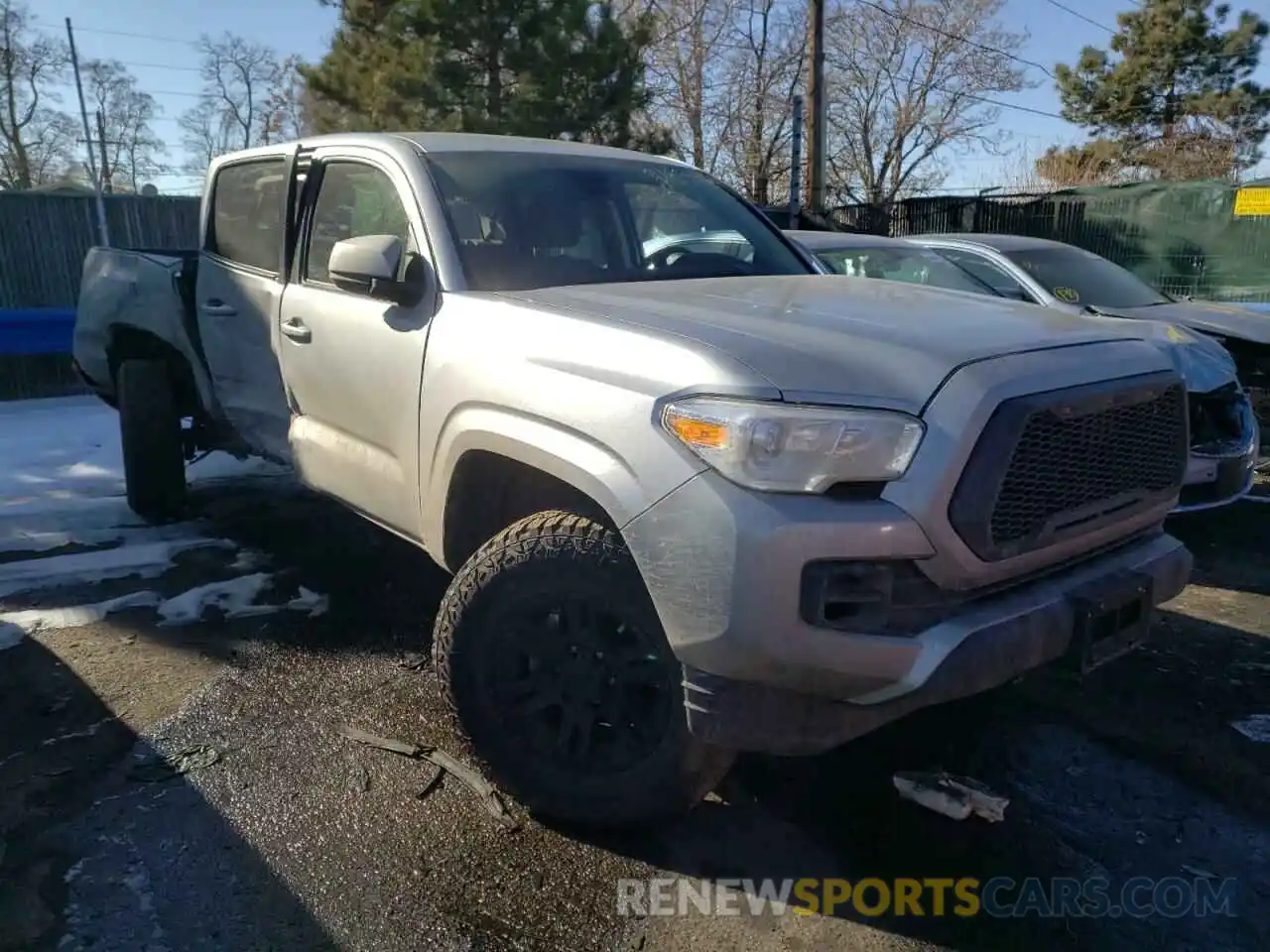 1 Photograph of a damaged car 5TFCZ5AN5KX207097 TOYOTA TACOMA 2019