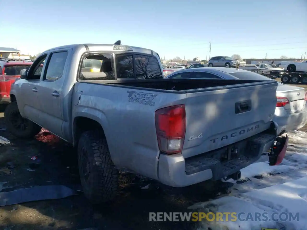 3 Photograph of a damaged car 5TFCZ5AN5KX207097 TOYOTA TACOMA 2019