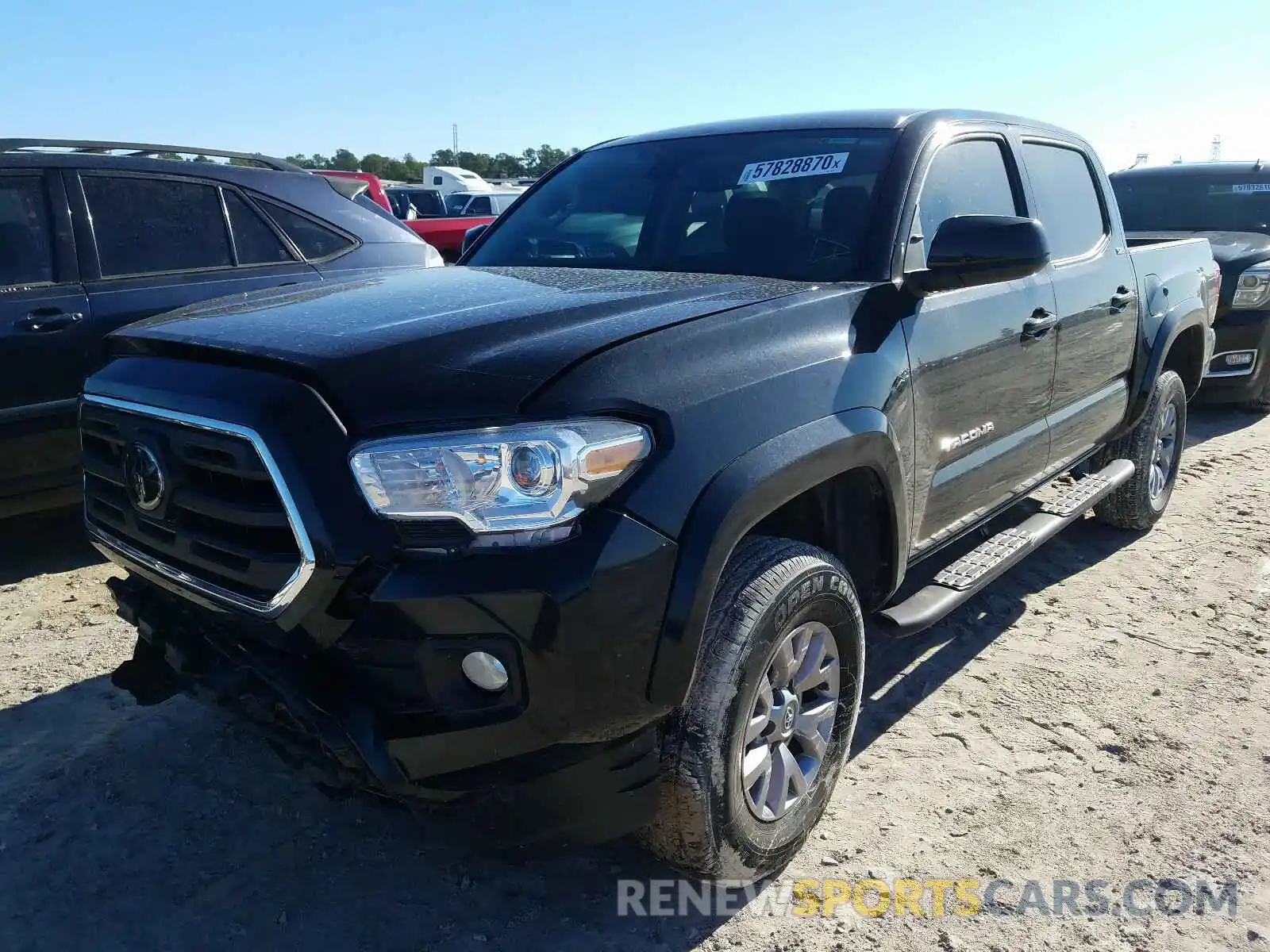 2 Фотография поврежденного автомобиля 5TFCZ5AN6KX167175 TOYOTA TACOMA 2019