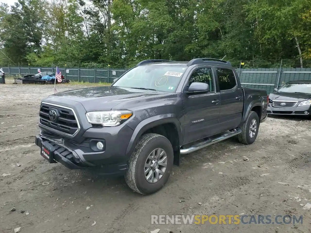 2 Photograph of a damaged car 5TFCZ5AN6KX169802 TOYOTA TACOMA 2019