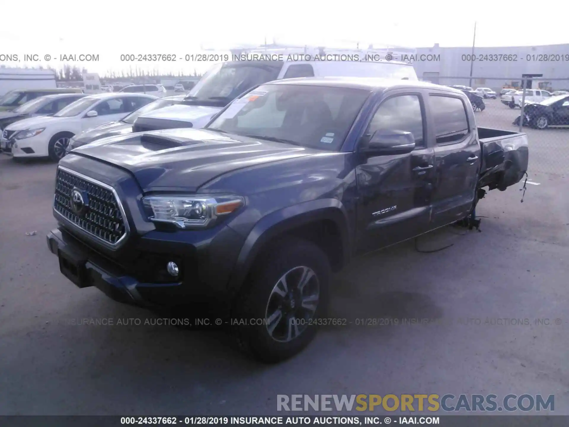 2 Photograph of a damaged car 5TFCZ5AN6KX179505 TOYOTA TACOMA 2019