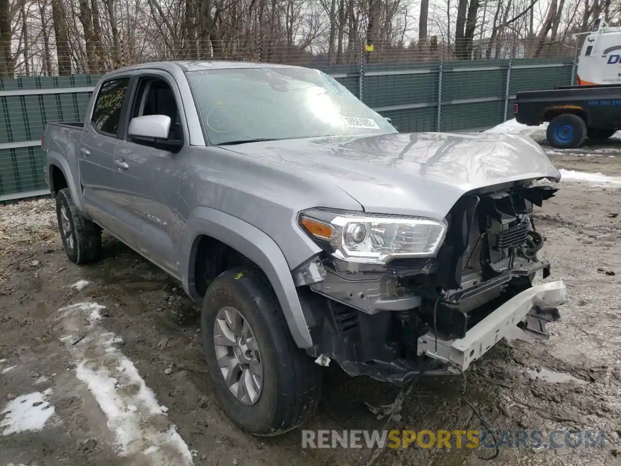 1 Photograph of a damaged car 5TFCZ5AN6KX182985 TOYOTA TACOMA 2019